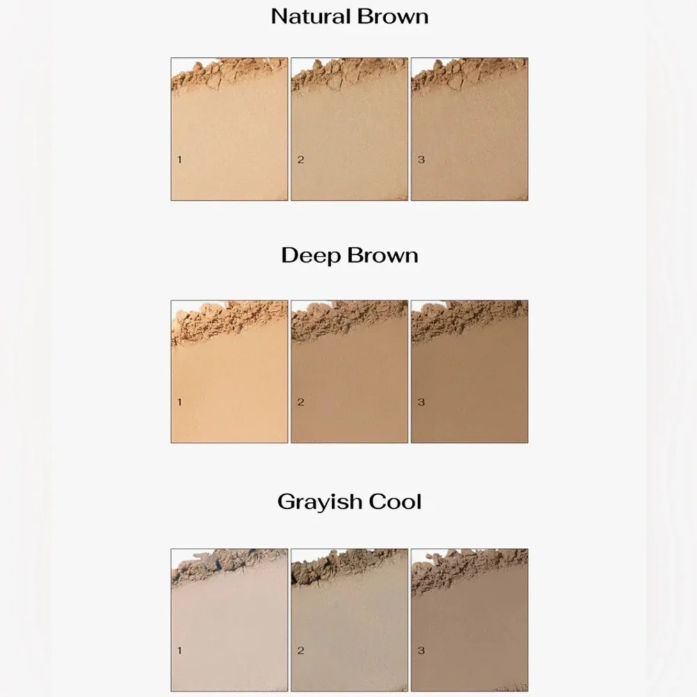 Peripera 01 Natural Brown V Shading Palette- lightweight contour powder palette